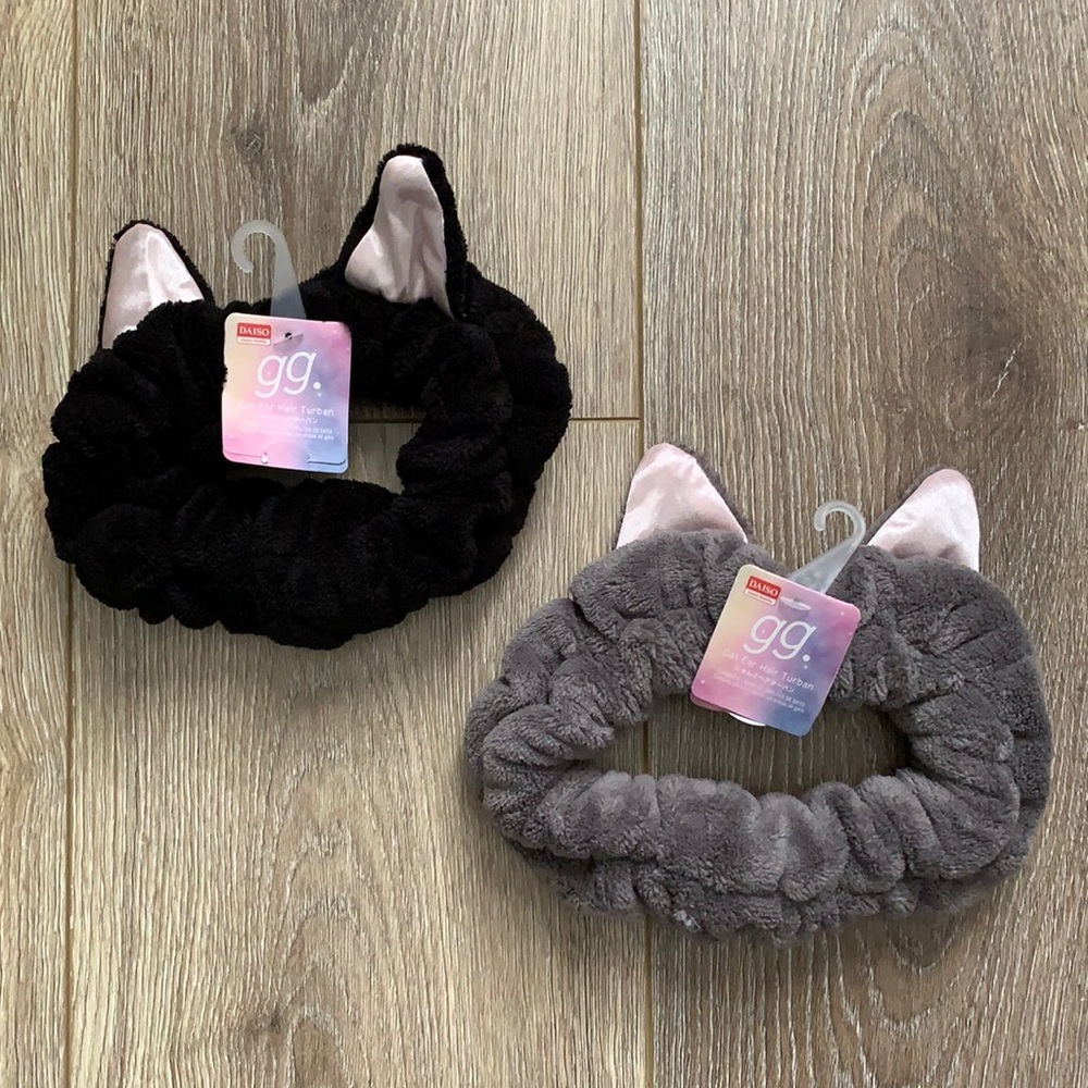 FREE cat ear hair turban with any order!